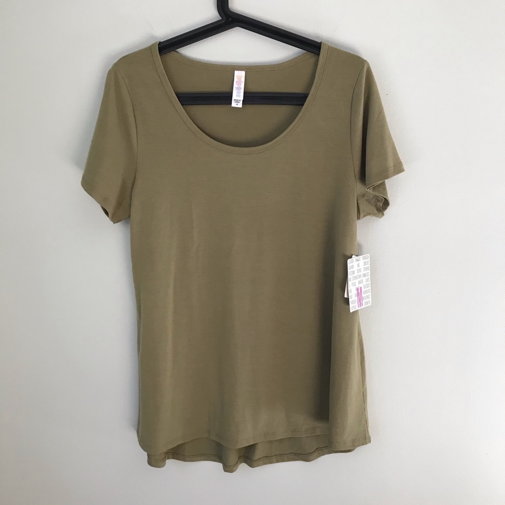 LuLaRoe classic t army green medium